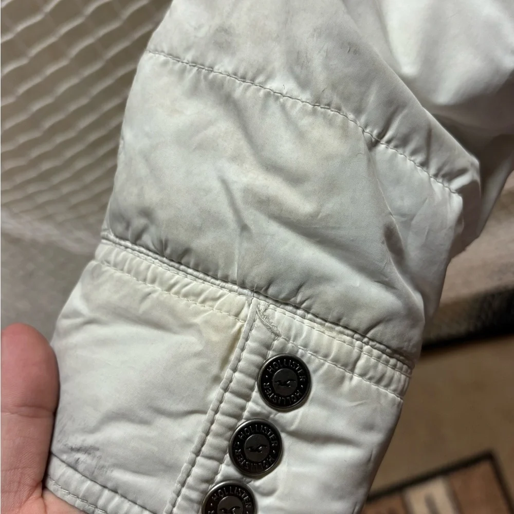 Vintage white Hollister coat - Picture 6 of 16